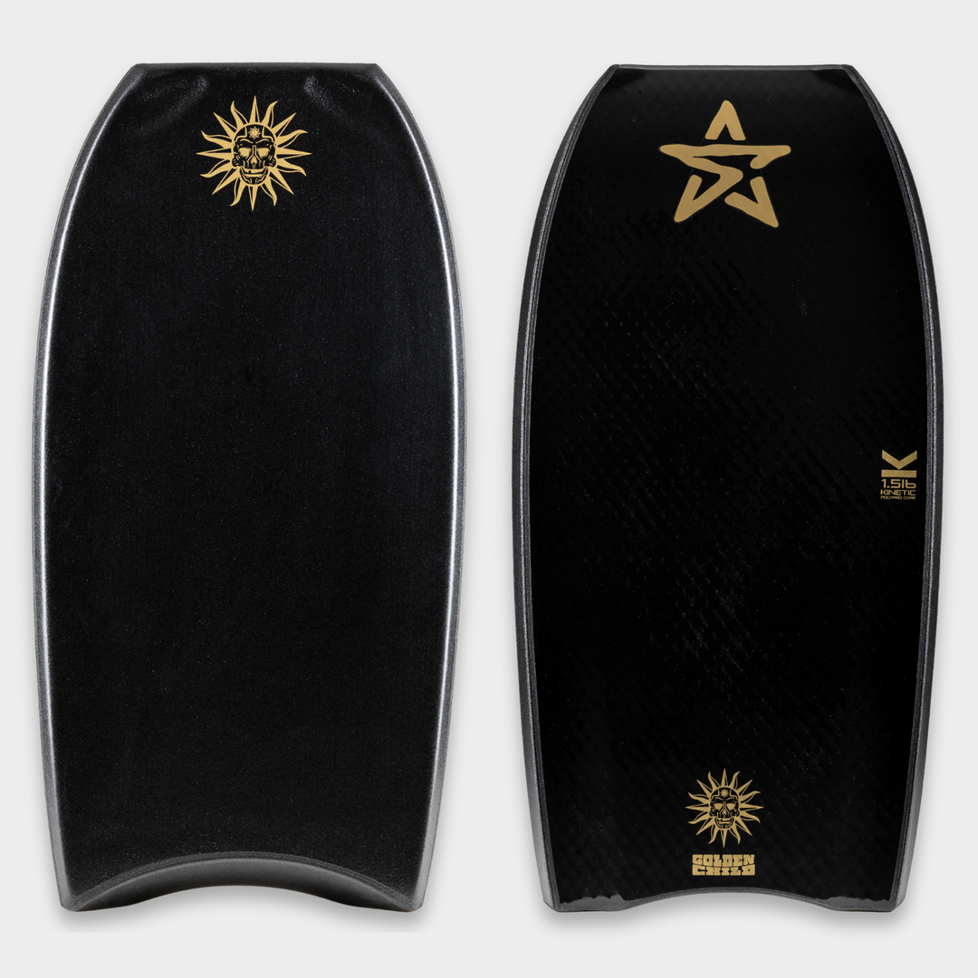 Golden Child K15 - Black - Stealth Bodyboards