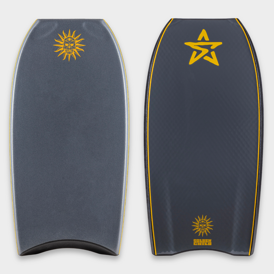 Golden Child Kinetic - Grey - Stealth Bodyboards