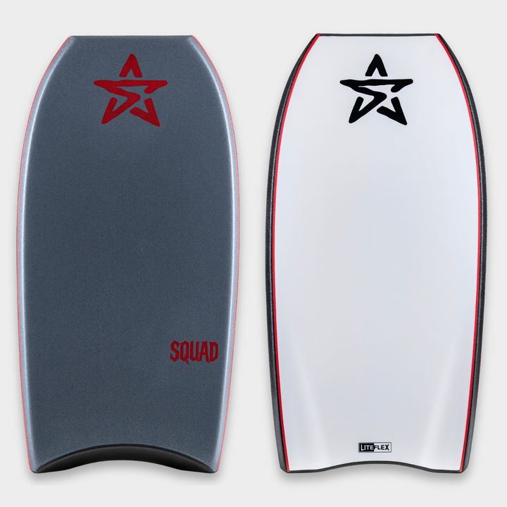 Squad LFX- Grey - Stealth Bodyboards