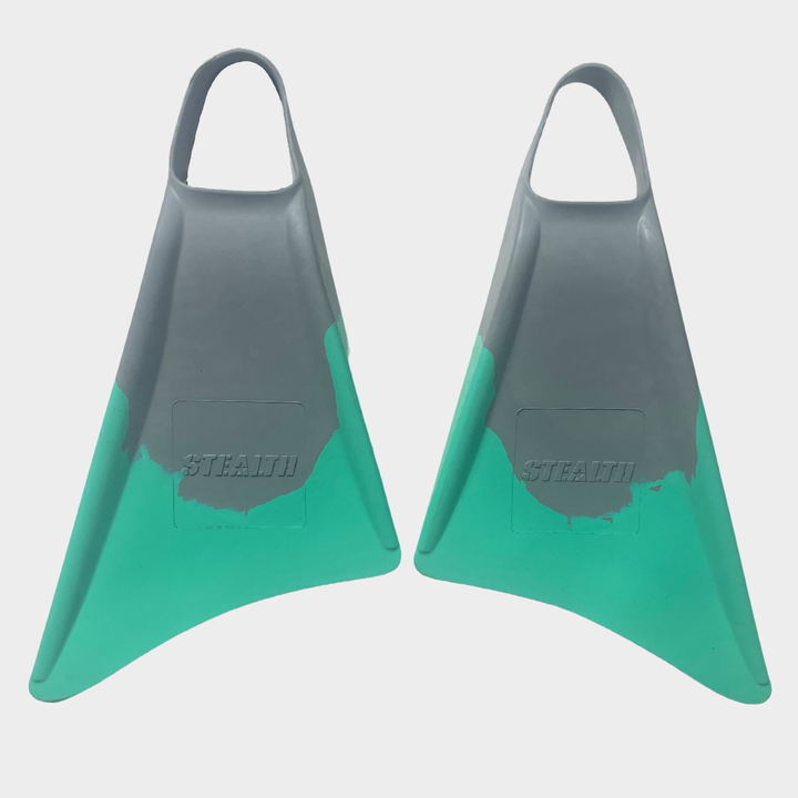 S1 Super Soft - Grey / Green - Stealth Bodyboards