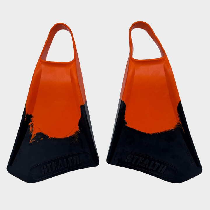 S4 - Black / OJ - Stealth Bodyboards