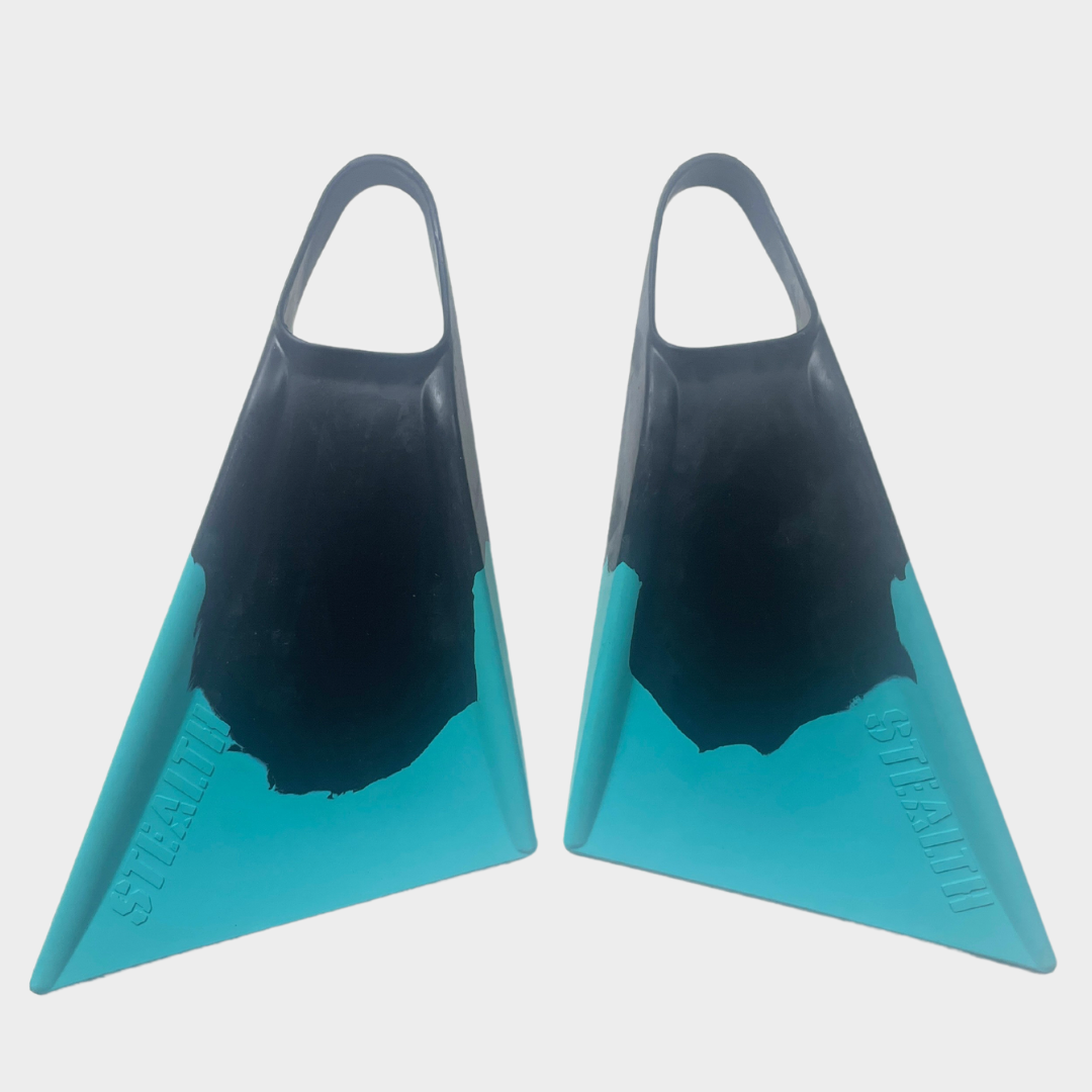 S2 Super Soft - Black / Teal - Stealth Bodyboards