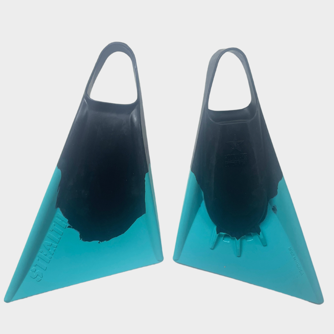 S2 Super Soft - Black / Teal - Stealth Bodyboards