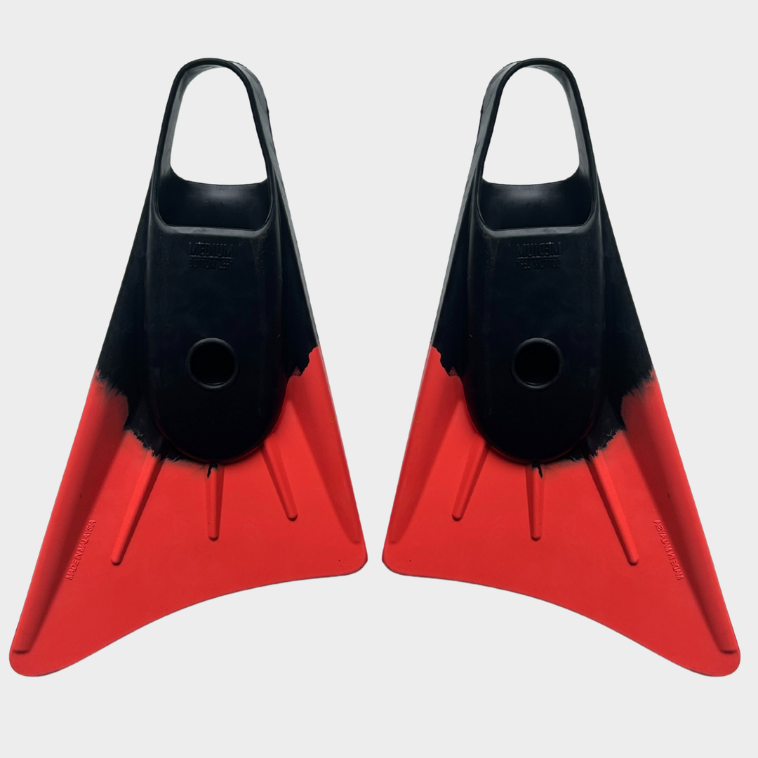 Stealth S1 Classic Swim Fins – Black / Coral