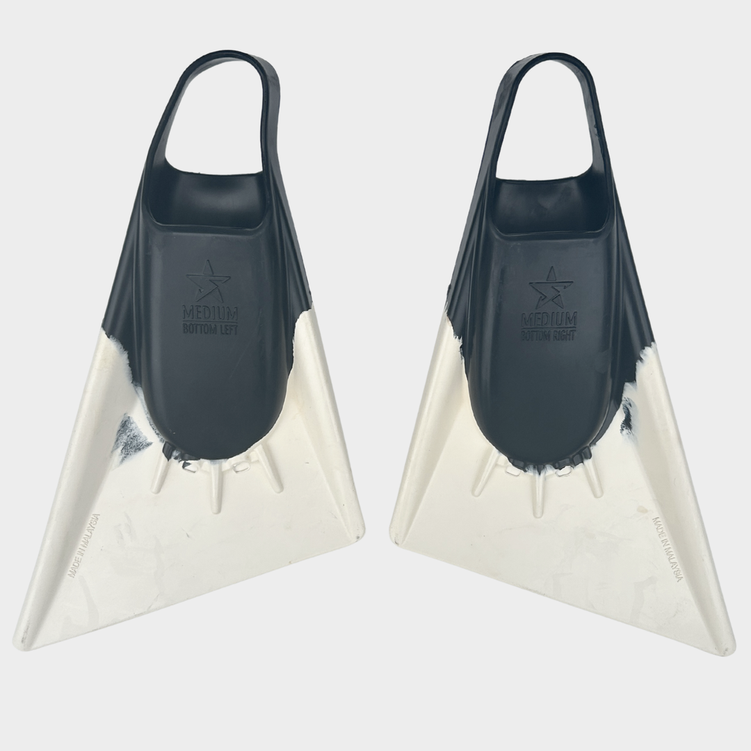 S2 Fins - Black / White