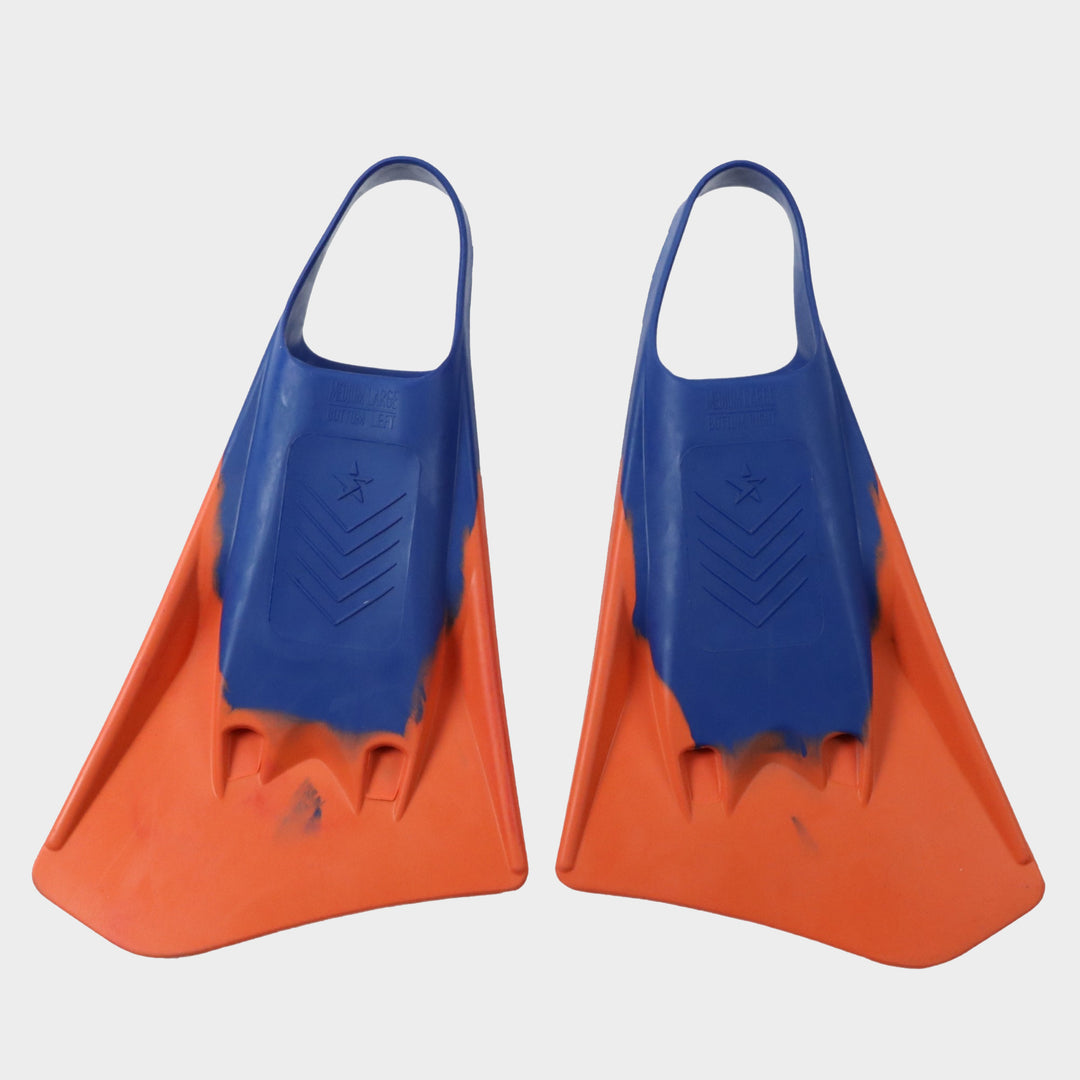 S4 - Electric Blue / Fluro Red - Stealth Bodyboards