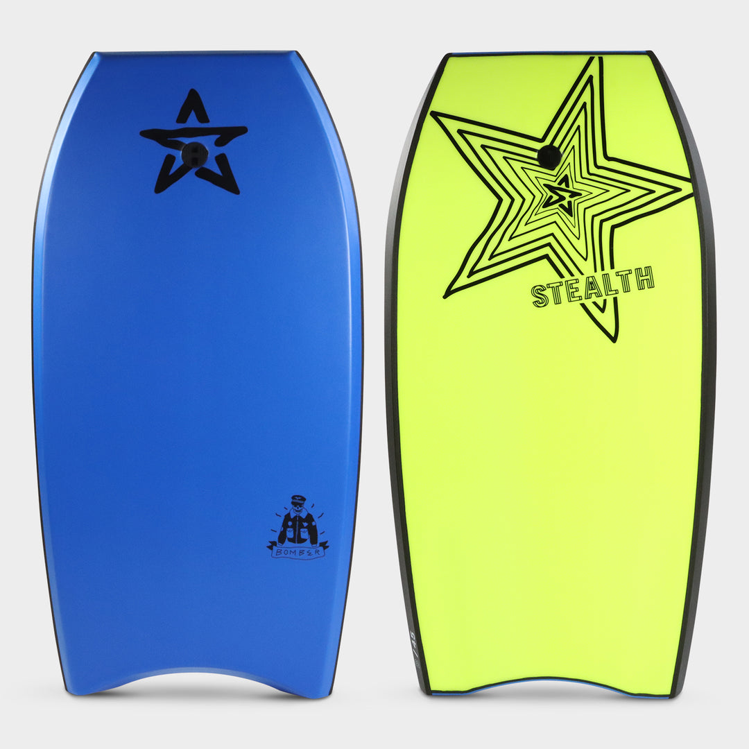 Stealth EPS bodyboards Bomber 45 - Royal Blue / Fluro Yellow