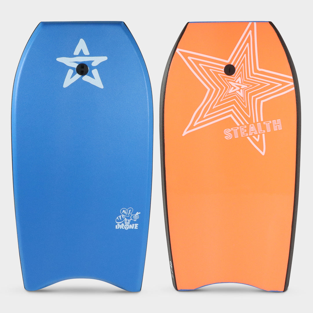 Stealth EPS bodyboards Drone - Royal Blue / Fluro Red