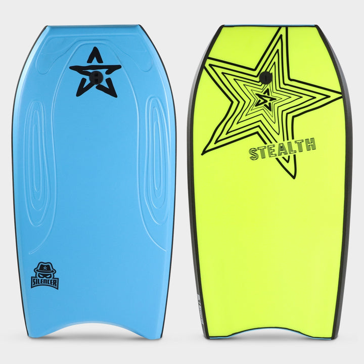 Stealth EPS bodyboards Silencer - Sky Blue / Fluro Yellow