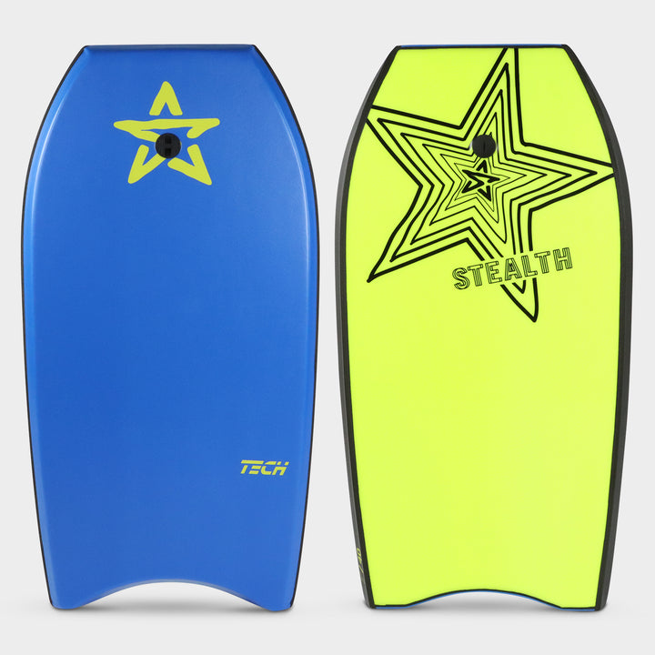 Stealth EPS bodyboards Tech - Royal Blue / Fluro Yellow